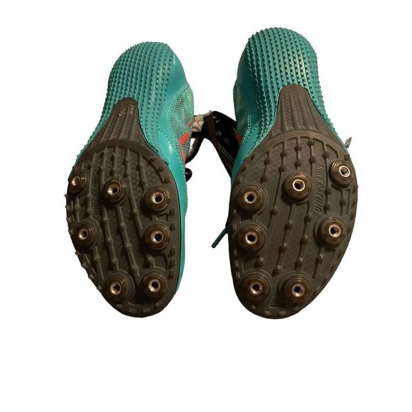 Nike Womens Teal Lace-Up Zoom Rival Track Shoes Size 9.5 NWT - Picture 9 of 9